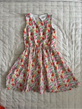 Super Young Girls Floral Fit & Flare Dress Size 3/4 Easter Spring
